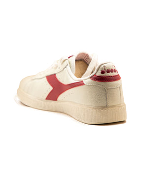 Diadora Game Low Waxed White Bordeaux