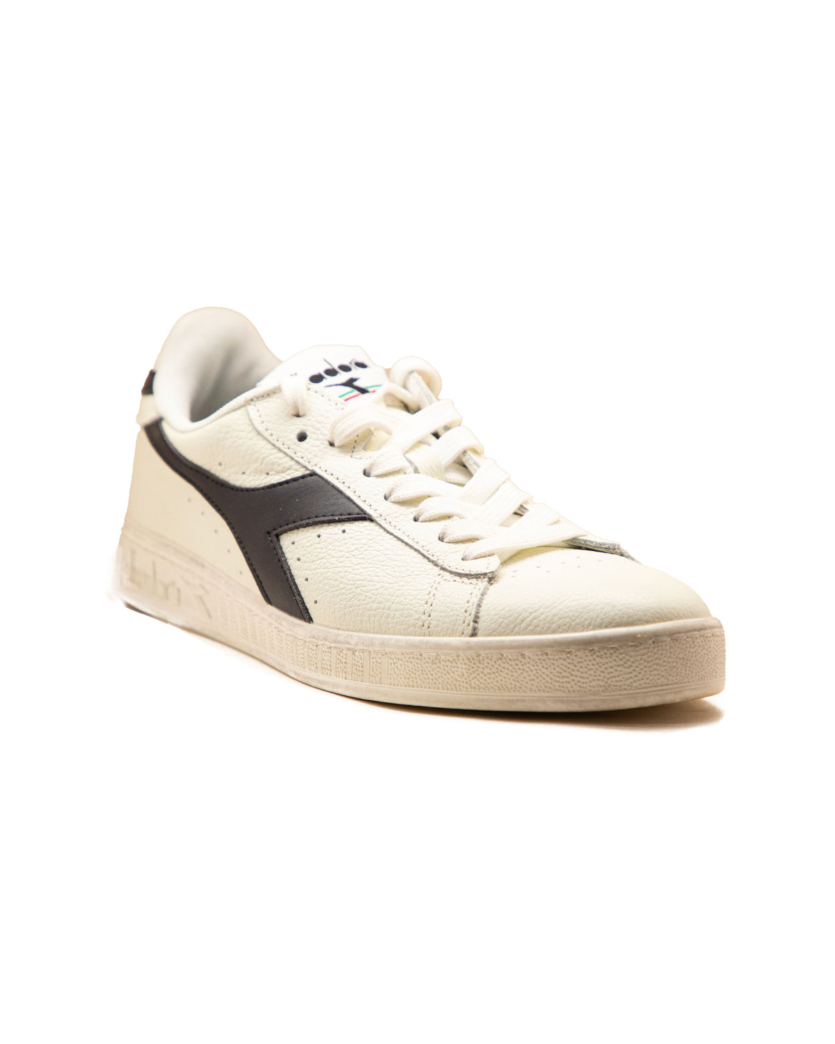 Diadora Game Low Waxed White Black