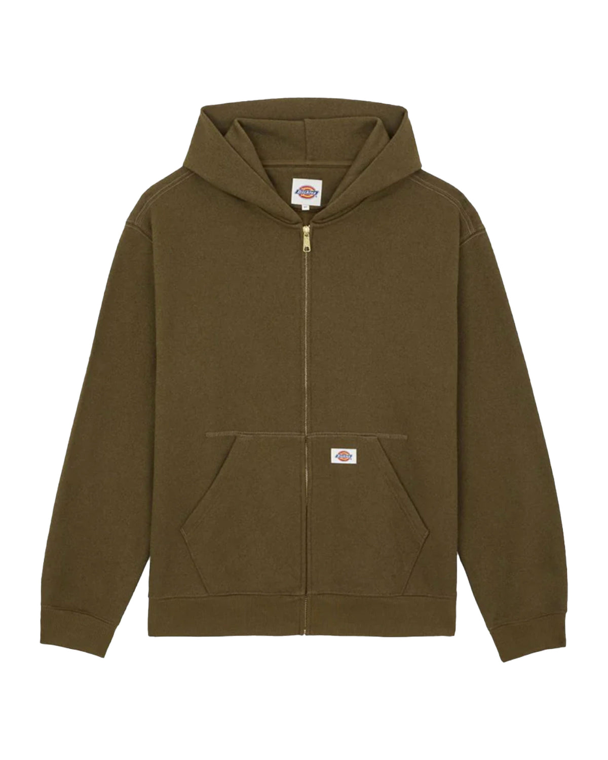 Felpe Uomo Dickies Mineral Fz Hoodie Military Green