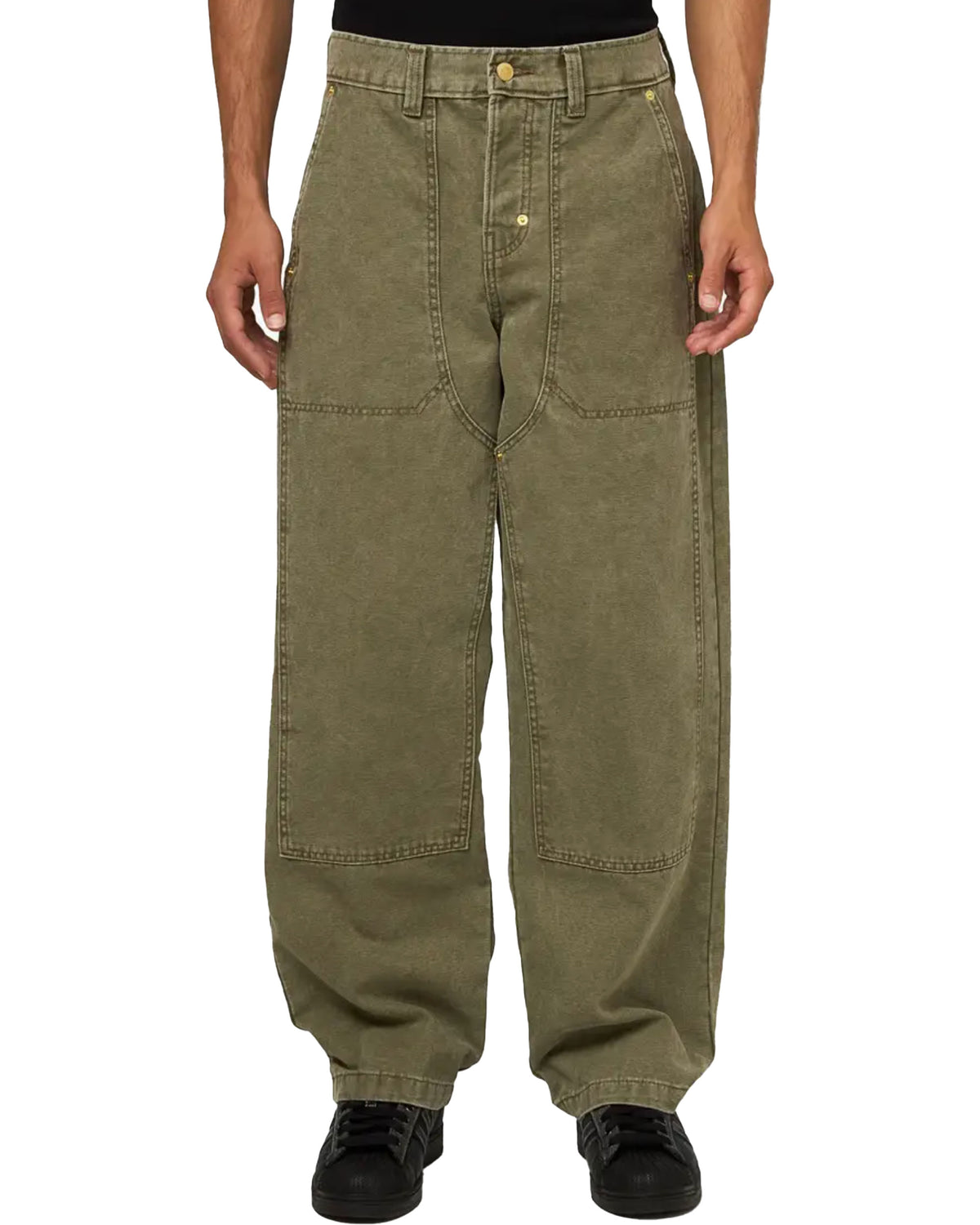 Dickies Trucker Double Knee Canvas Miltary Green