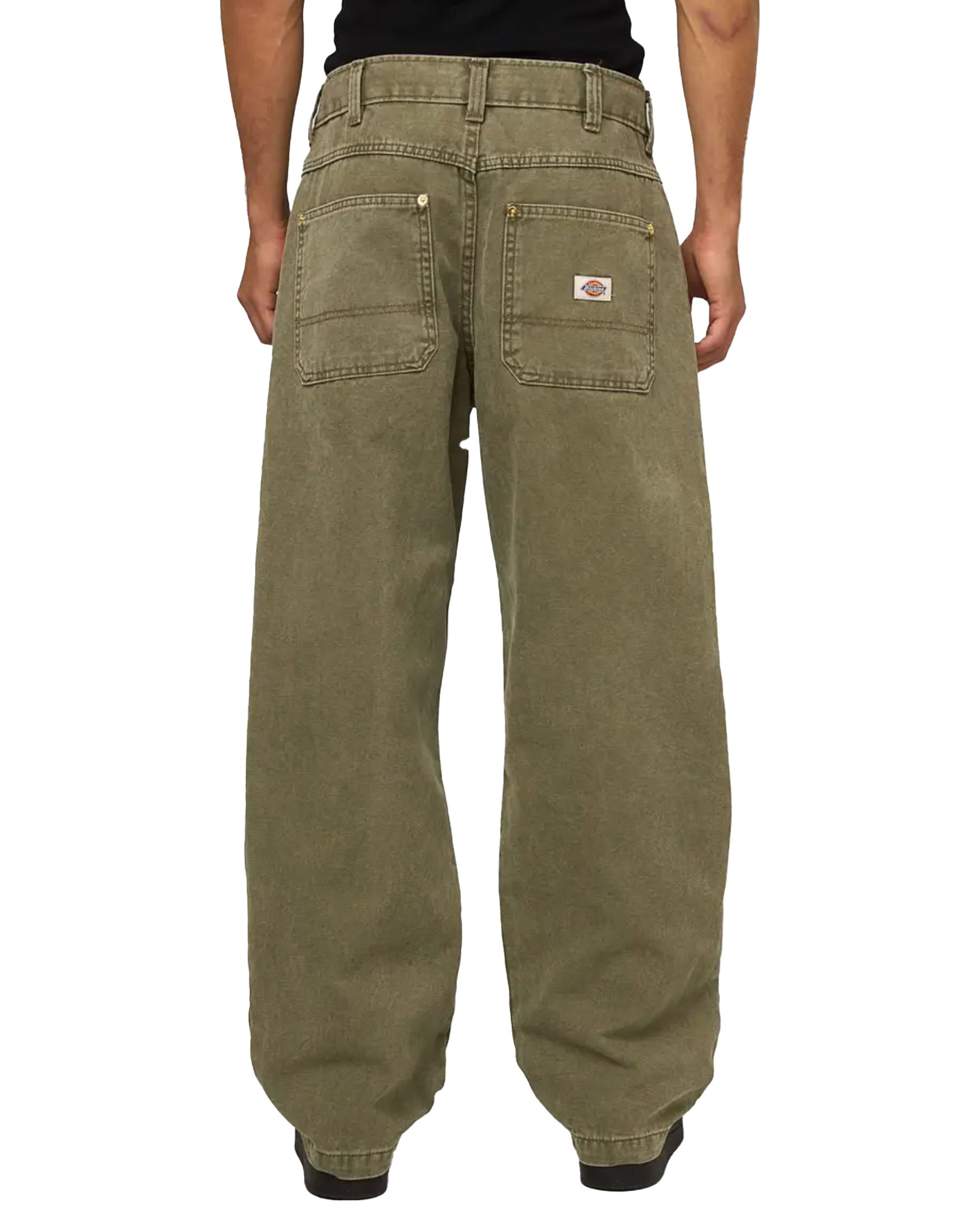 Dickies Trucker Double Knee Canvas Miltary Green
