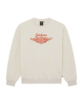 Dickies X Harley Davidson Boxy Fit Crew Sweatshirt Bone