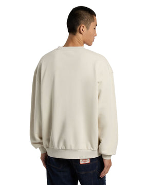 Dickies X Harley Davidson Boxy Fit Crew Sweatshirt Bone