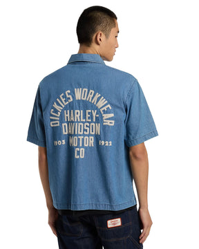Camicia Uomo Harley Davidson Chambray