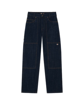 Dickies X Harley Davidson Denim Carpenter Pant Rinsed Indigo Blue