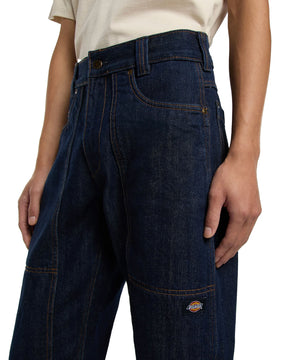 Dickies X Harley Davidson Denim Carpenter Pant Rinsed Indigo Blue
