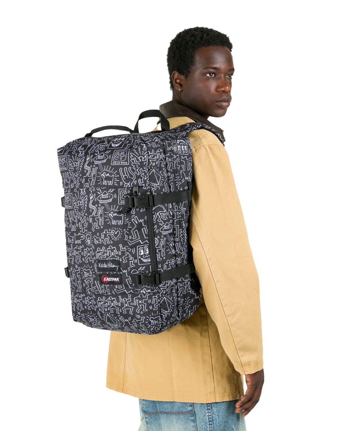 Eastpak x Keith Haring Travelpack Nero