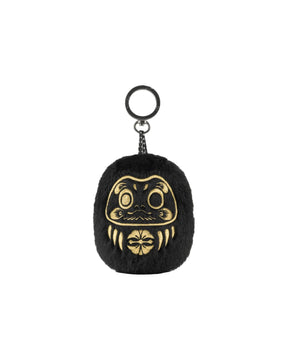 Evisu Daruma Plush Black Gold