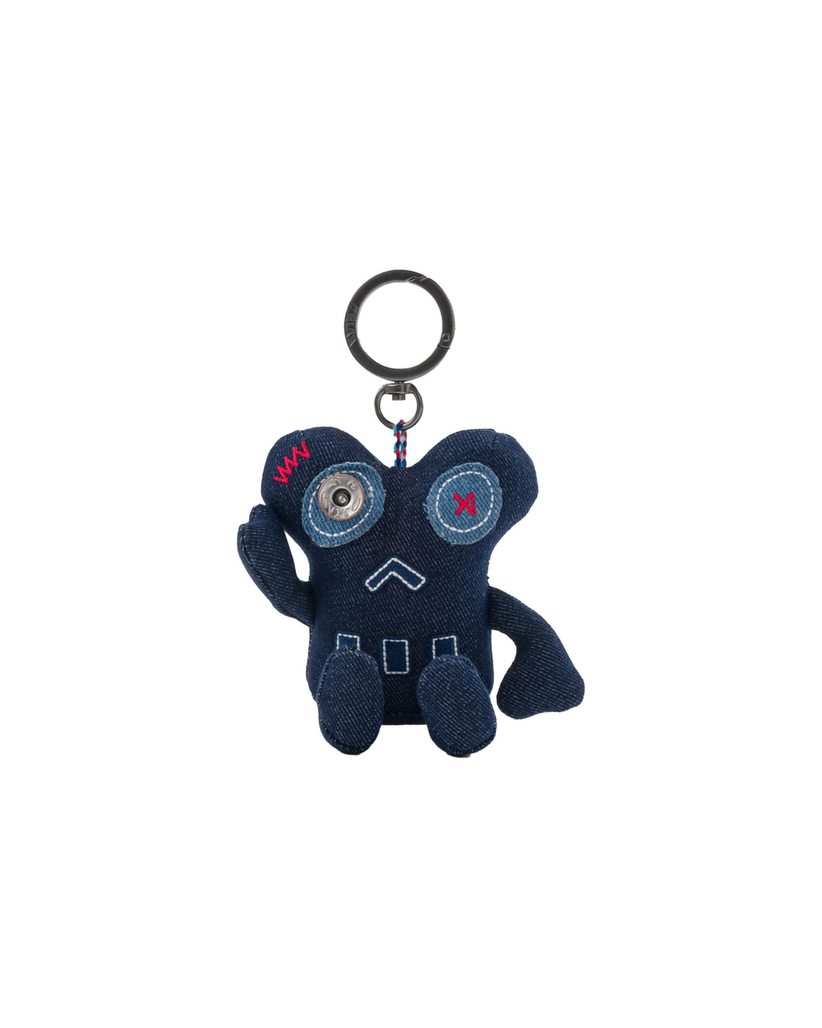Keychain Eivus Chin-Chin Denim Plushie