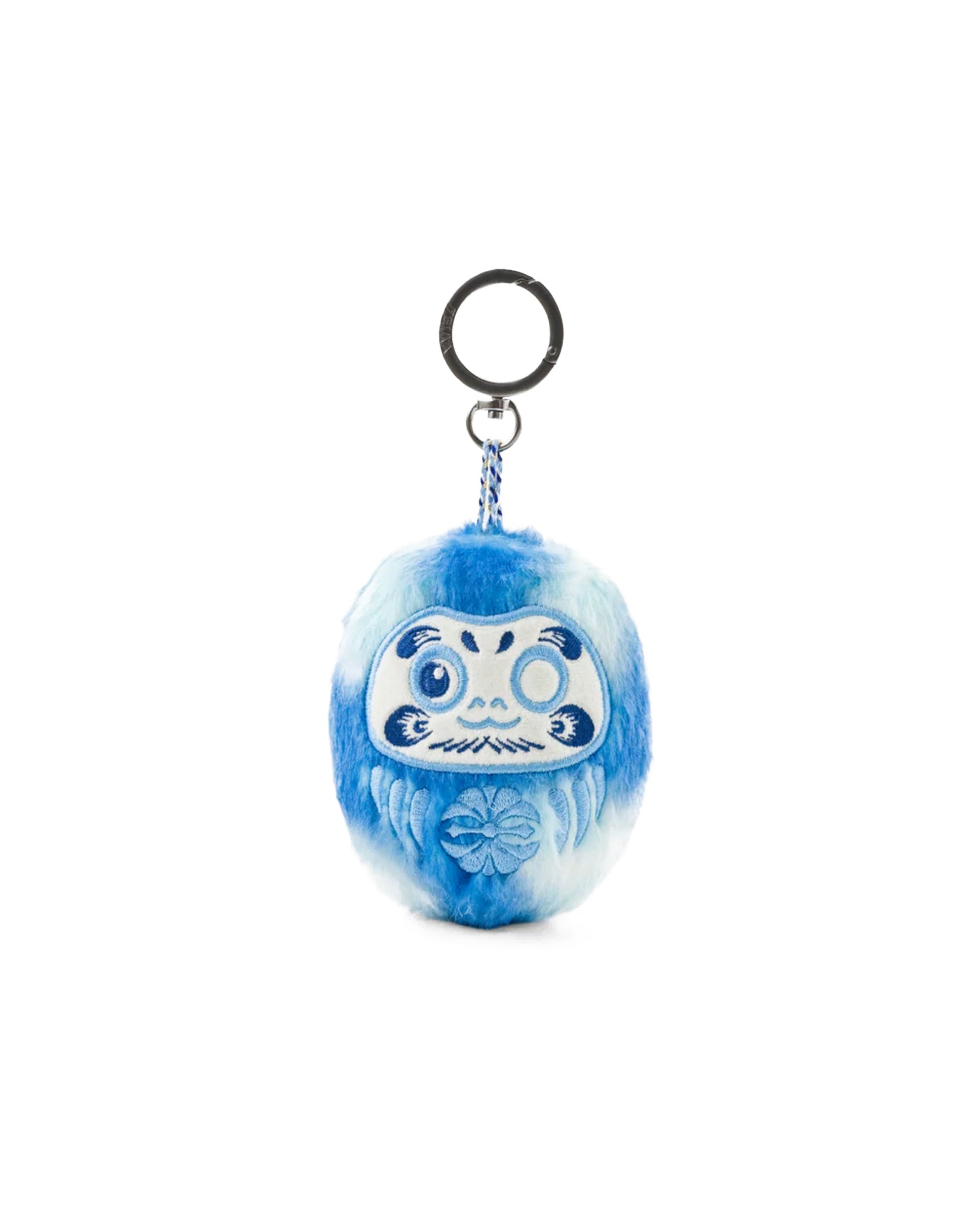 Portachiavi Evisu Daruma Plush Muti Celeste