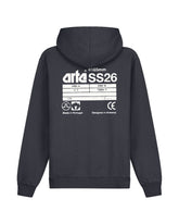 Felpa Arte Antwerp Back SS26 Blu