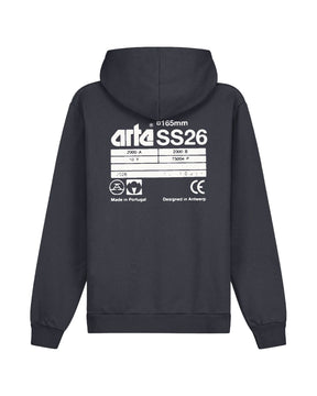 Felpa Arte Antwerp Back SS26 Blu