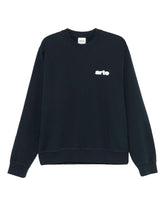 Felpa Arte Antwerp Blur Flower Crewneck Blu