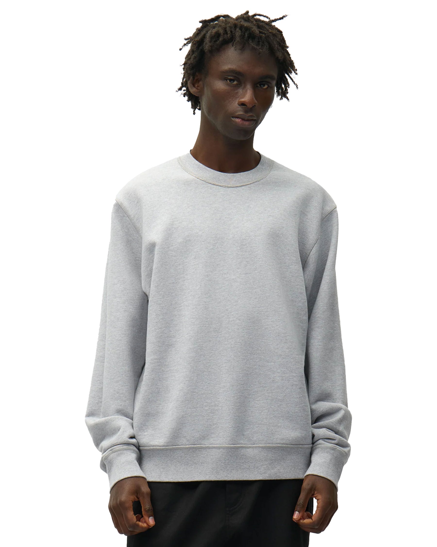 Felpa Arte Antwerp Reversible Label Crewneck Grigio