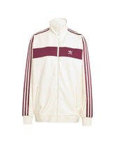 Felpa Donna Adidas Blocked Tt Crewht-Maroon