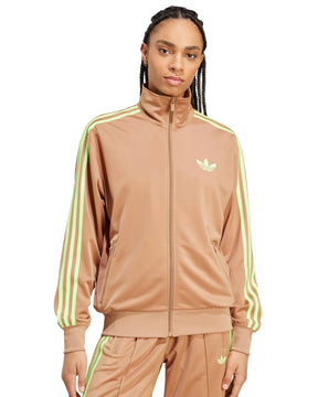 Felpa Donna Adidas Firebird Tt Cardbo Beige