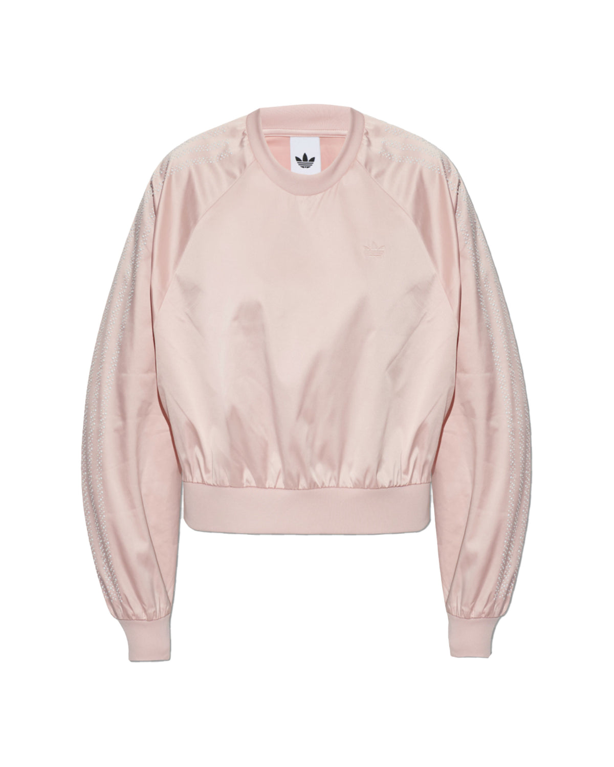 Felpa Donna Adidas Pearl Crew Sanpin Rosa
