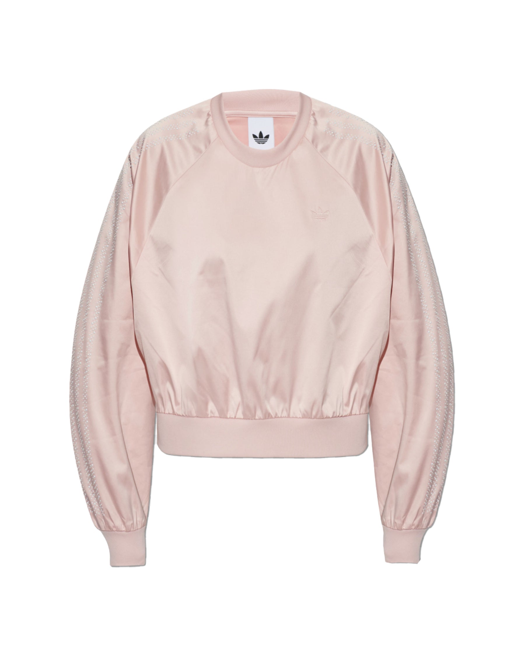 Felpa Donna Adidas Pearl Crew Sanpin Rosa