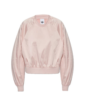 Felpa Donna Adidas Pearl Crew Sanpin Rosa