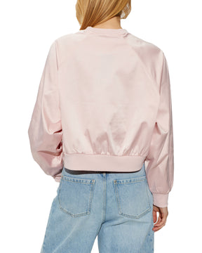 Felpa Donna Adidas Pearl Crew Sanpin Rosa