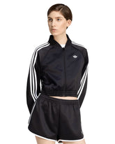Felpa Donna Adidas Satin Superstar Jacket Nero