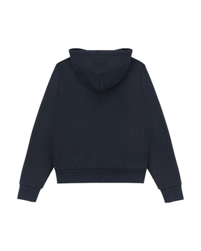Felpa Donna Colmar Original Full Zip Blu Scuro