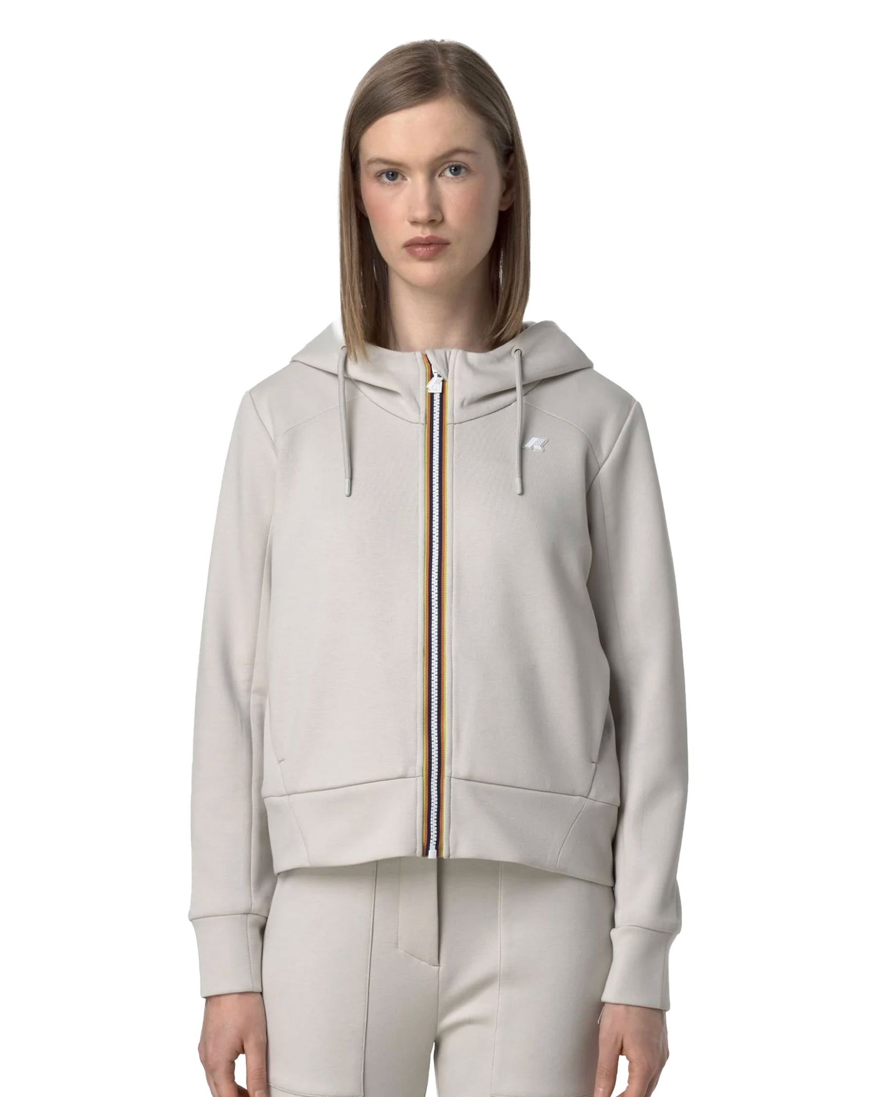 K-Way Divine Light Spacer Beige Women's Sweatshirt