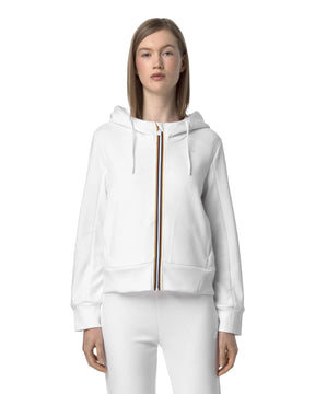 Woman's Sweatshirts K-Way Divine Light Spacer White