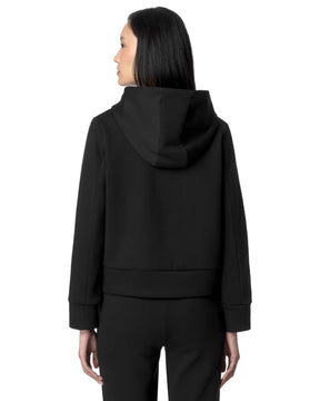 Women's Sweatshirt K-Way Divine Light Spacer Black