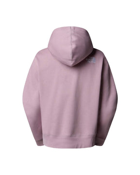 Felpa Donna The North Face W Essential Crop Hoodie Ashen Purple