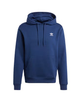 Felpa Uomo Adidas Basic Logo Blu