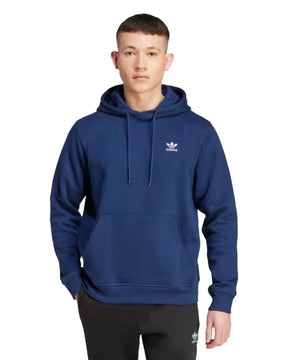 Felpa Uomo Adidas Basic Logo Blu