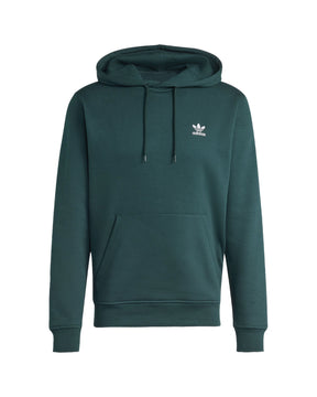 Felpa Uomo Adidas Basic Logo Verde