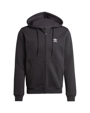 Felpa Uomo Adidas Full Zip Nero