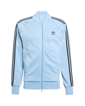 Felpa Uomo Adidas SST Superstar Track Celeste