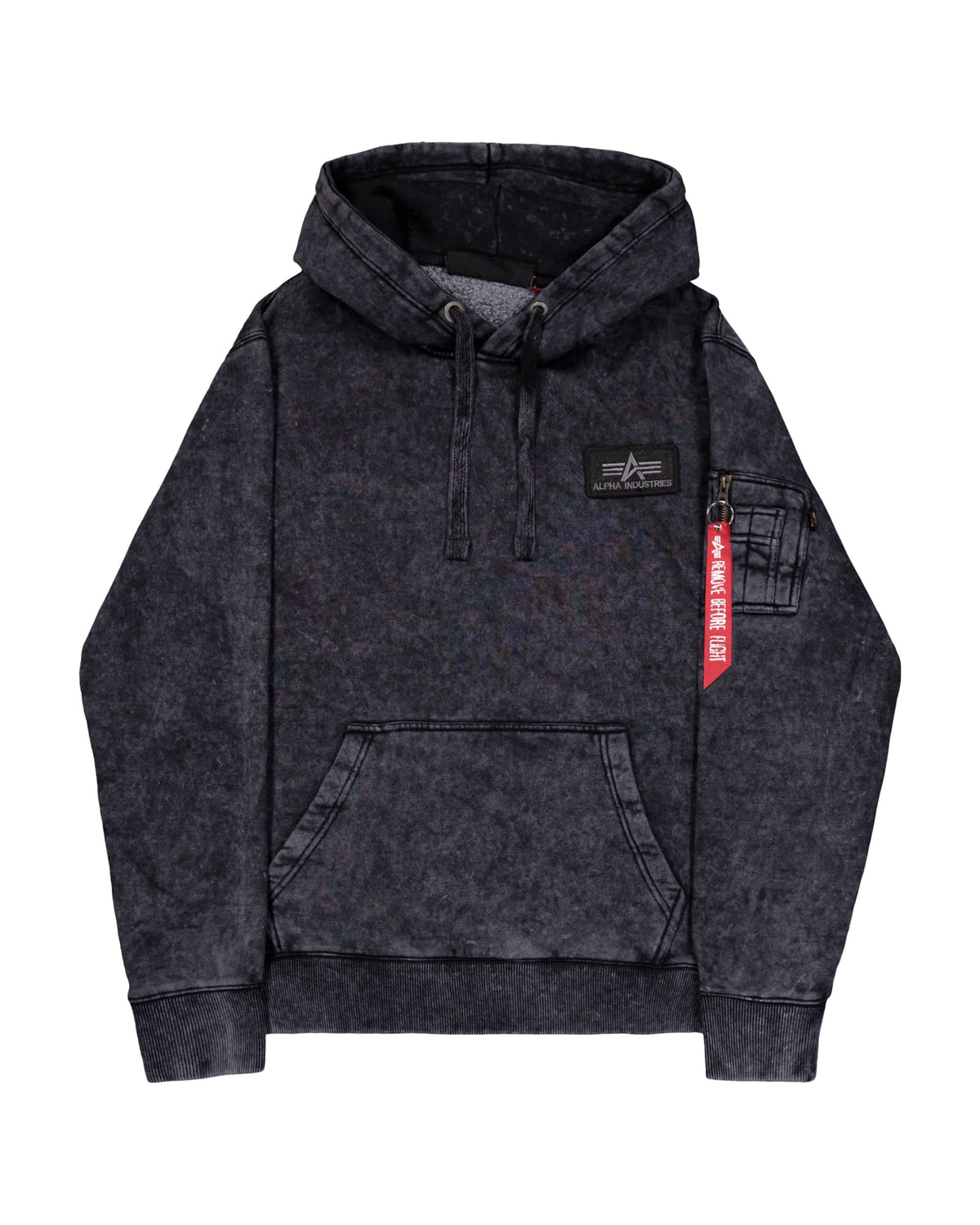 Felpa Uomo Alpha Industries Back Print Hoodie Vinta