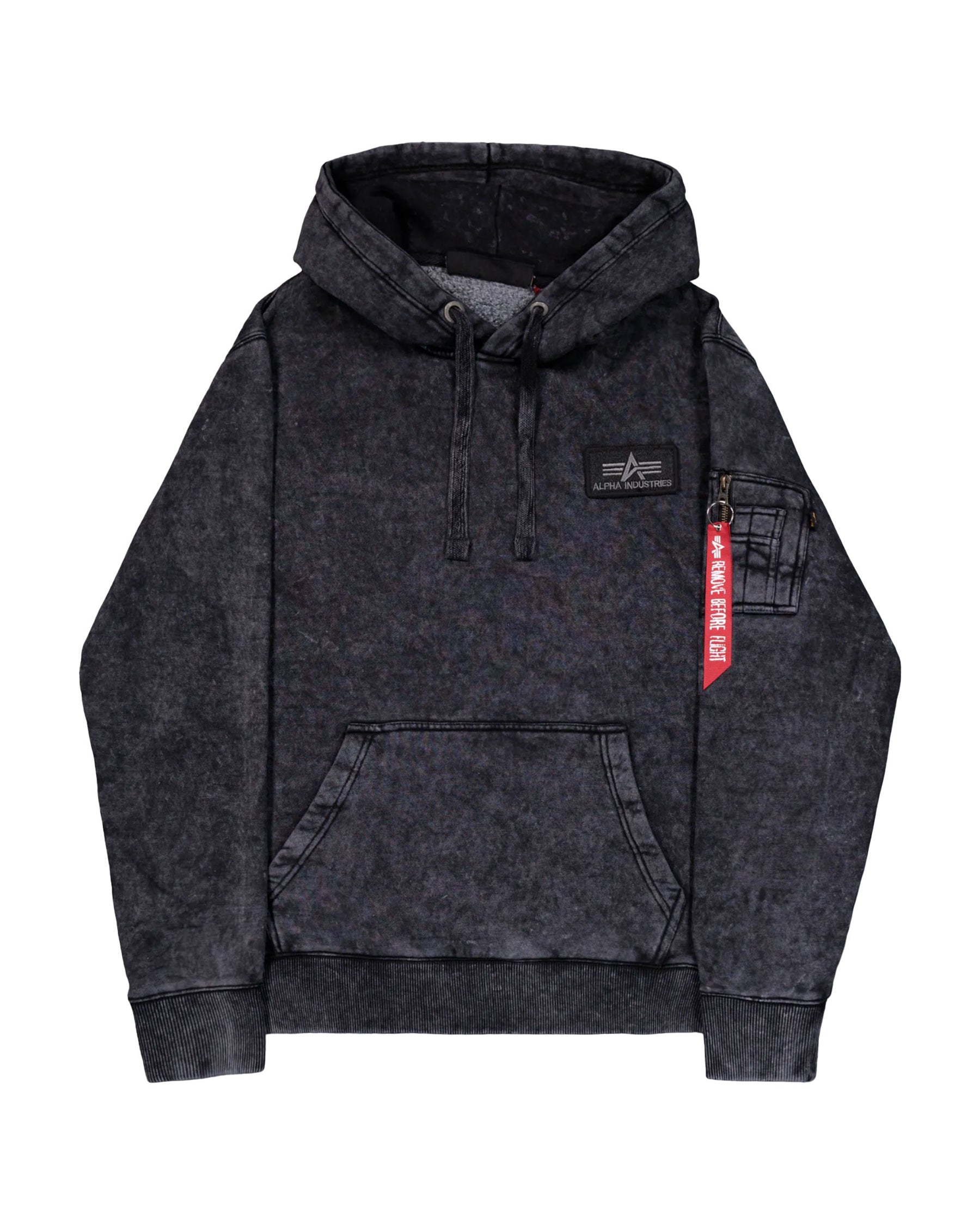 Felpa Uomo Alpha Industries Back Print Hoodie Vinta