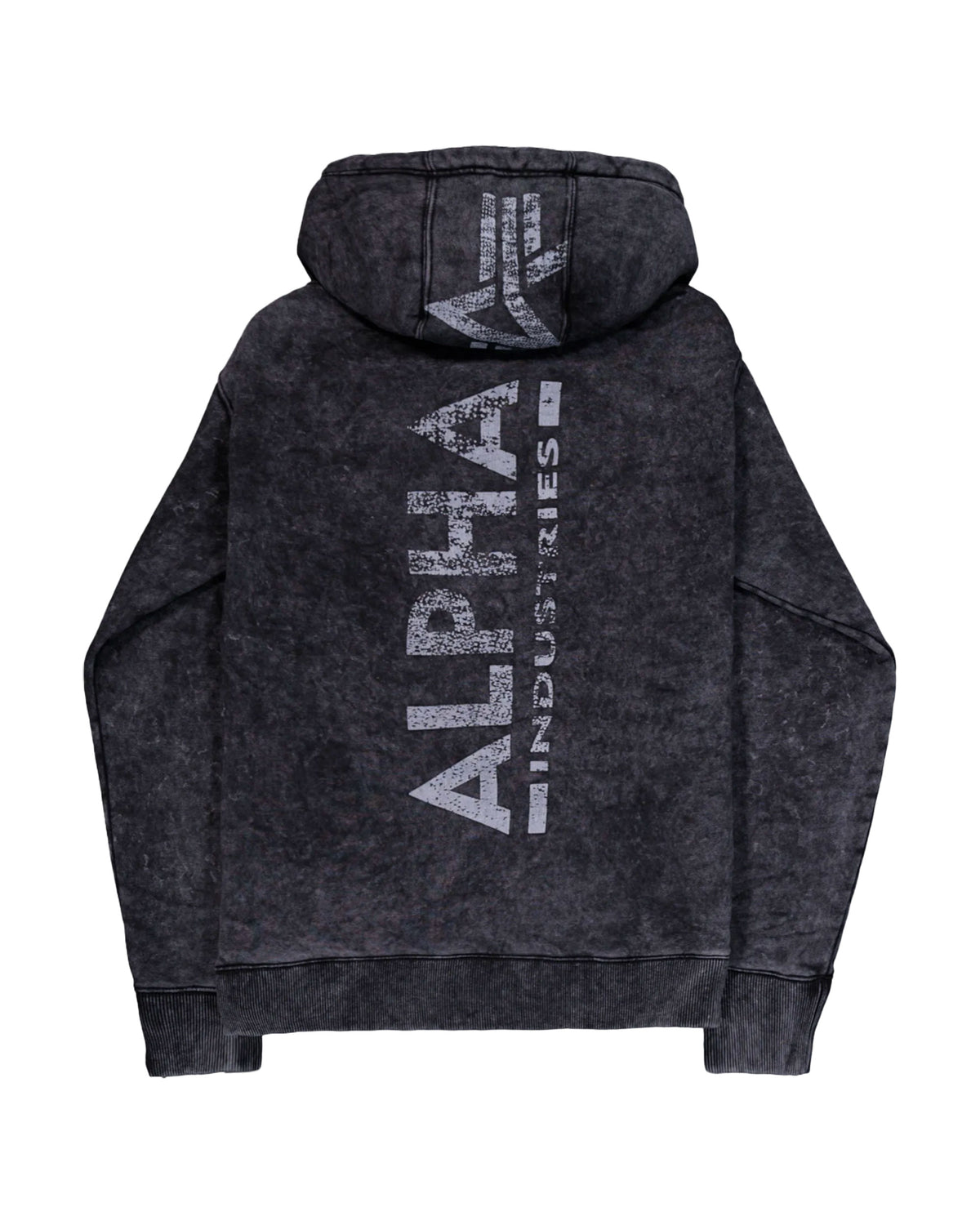 Felpa Uomo Alpha Industries Back Print Hoodie Vinta