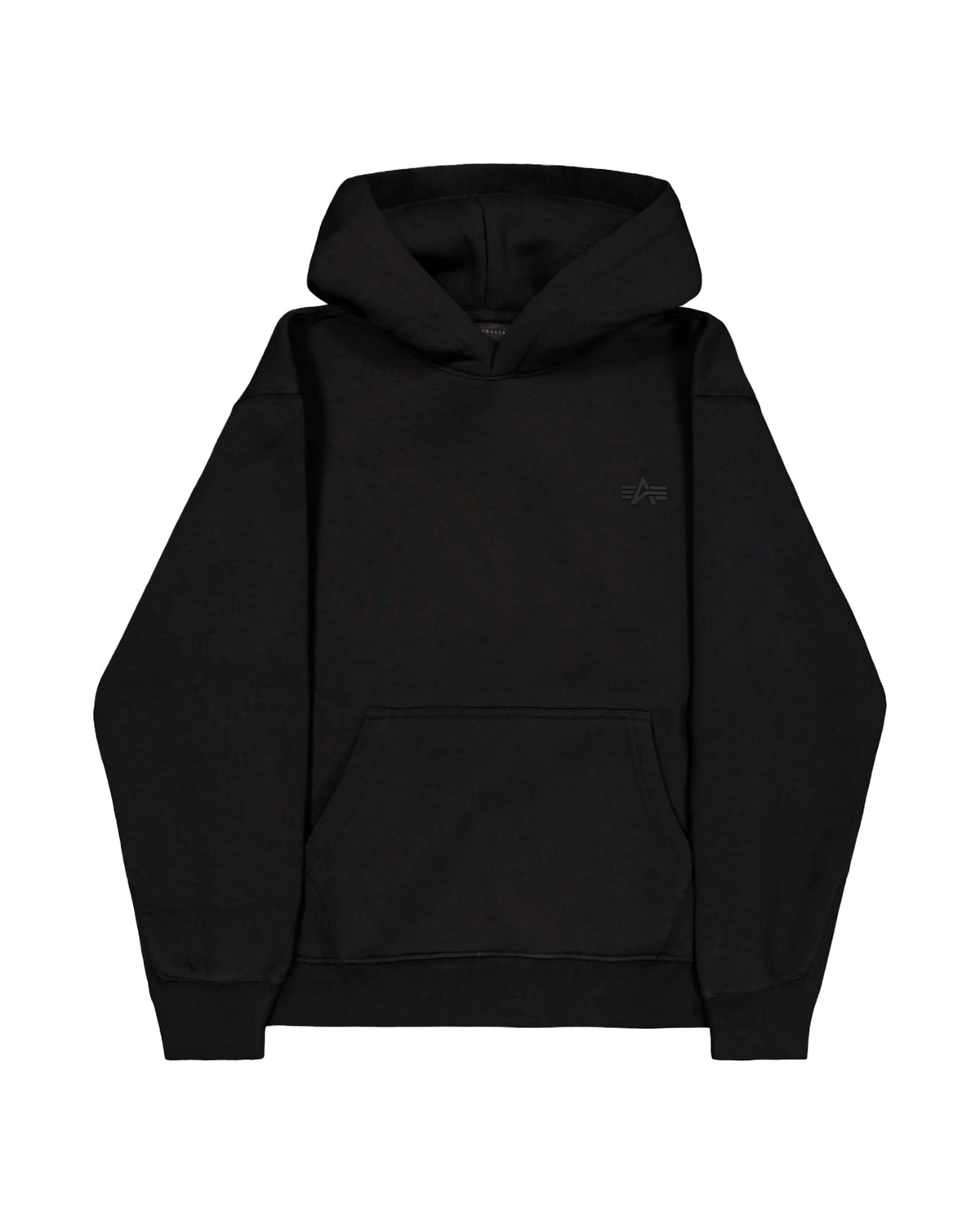 Felpa Uomo Alpha Industries Base Hoodie UV Nero