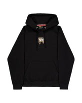 Felpa Uomo Alpha Industries Dripping Camo Print Hoodie Nero