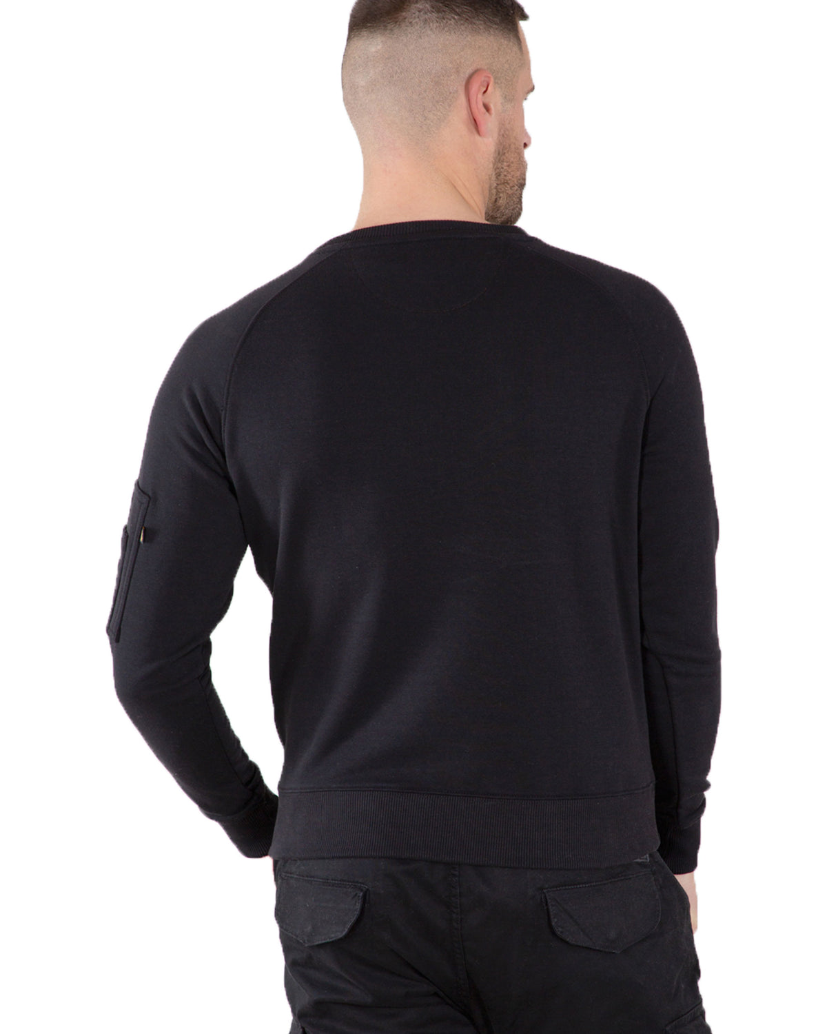 Man Sweatshirt Alpha Industries X-Fit Sweat Black