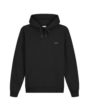 Man Hoodie Arte Antwerp Harmon Back A Pixel Black