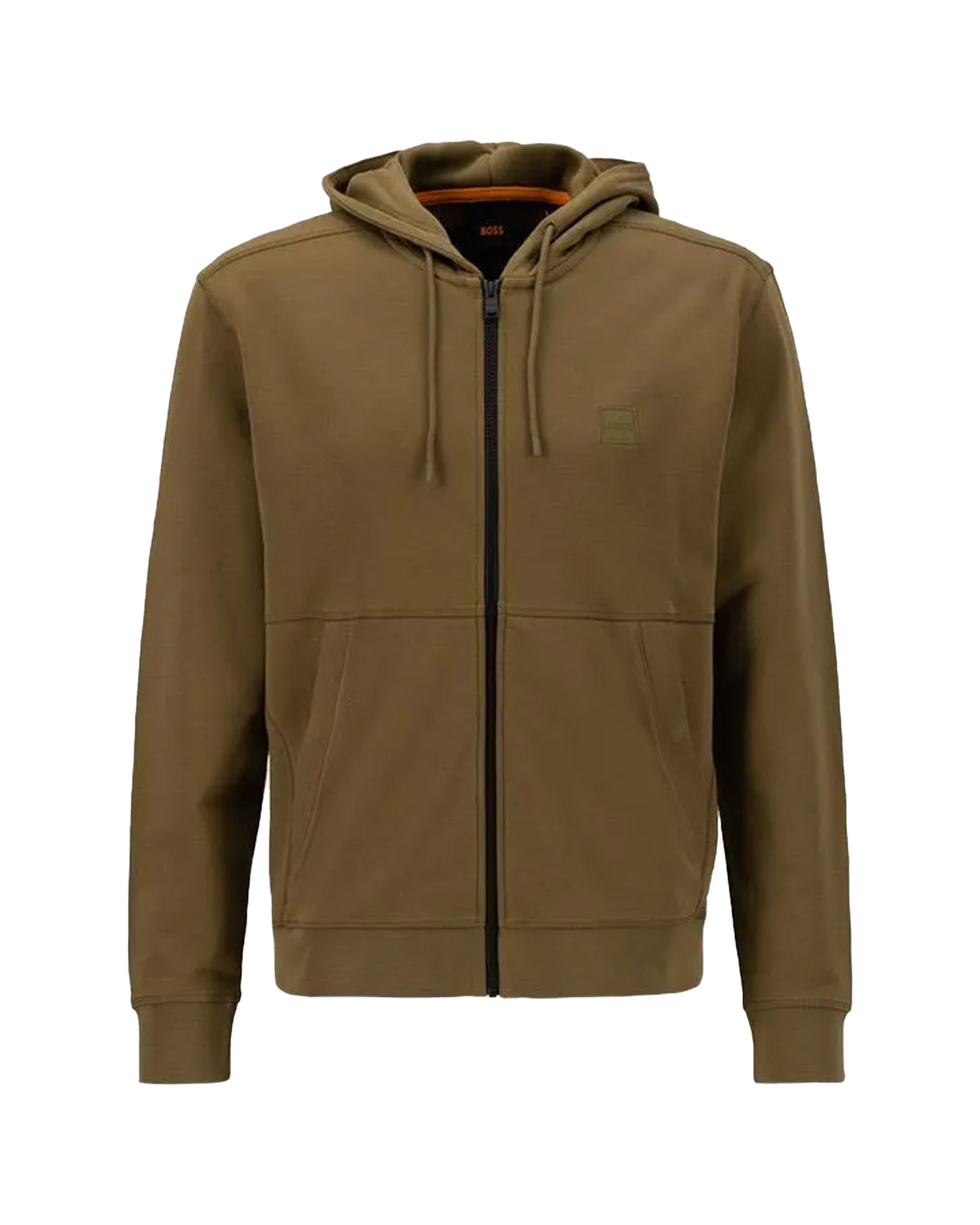 Man Hoodie Boss Zeta Iki Military Green