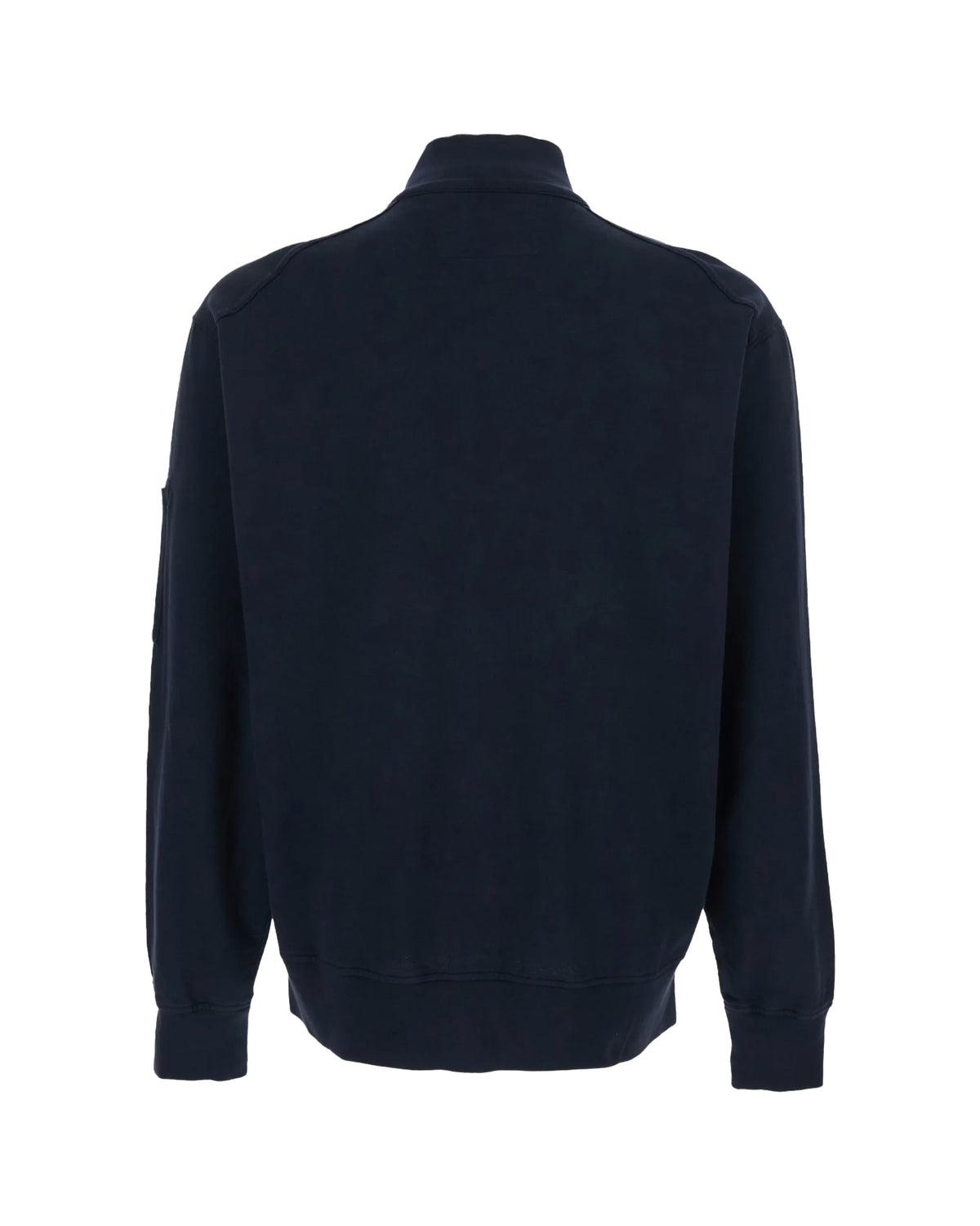 Felpa Uomo Full Zip Lens Sweatshirt Total Eclipse Blu