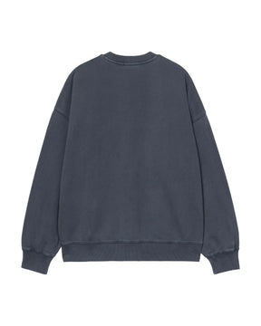 Felpa Uomo Carhartt Wip Benton Blu Chiaro