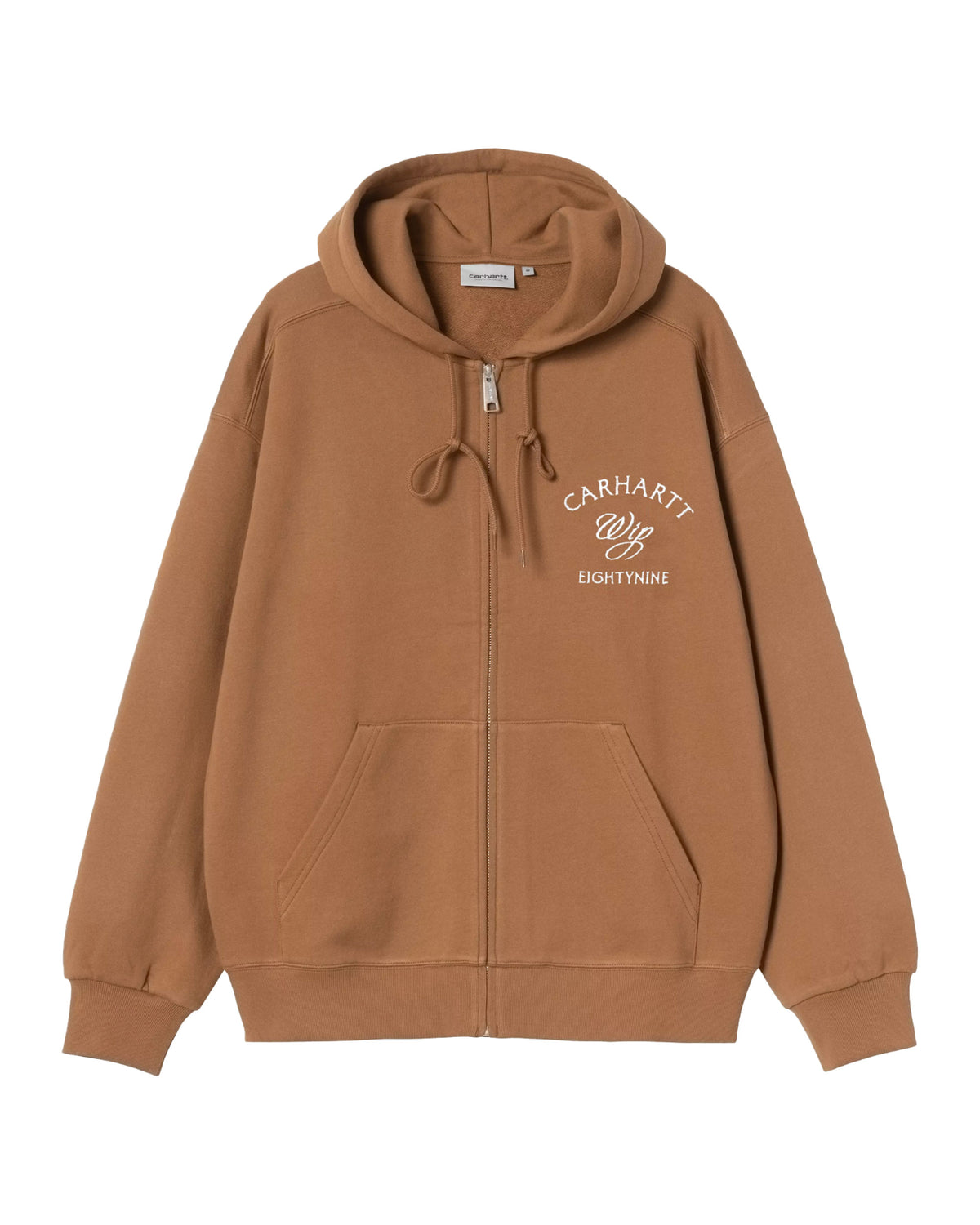 Felpa Uomo Eightynine Sweat Jacket Marrone