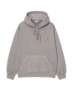 Felpa Uomo Nelson Grigio Garmend Dyed