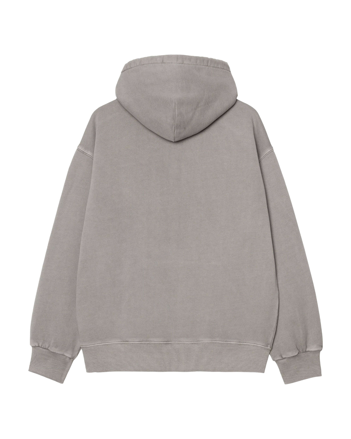 Felpa Uomo Nelson Grigio Garmend Dyed