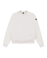 Felpa Uomo Colmar Originals Basic Logo Bianco