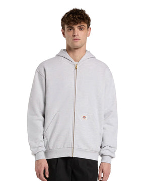 Felpa Uomo Dickies Fostoria Full Zip Hoodie Grigio